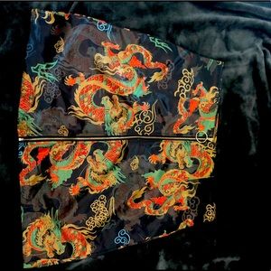 SHEIN CURVE dragon mini skirt